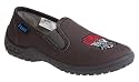 Bama Kids, Jungen Hausschuh, dunkelgrau, RENO Art. 27460