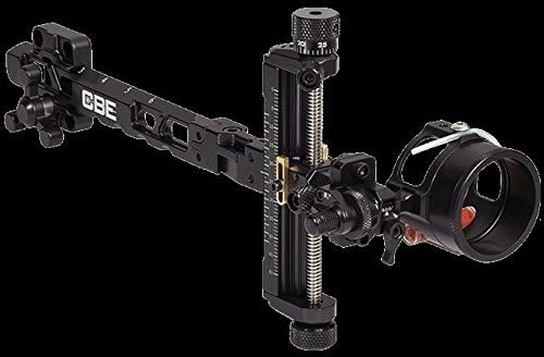 Custom Bow Equipment Vertex Target Sight, Black, Left