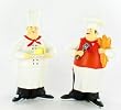 Fat Chef Statues Kitchen Decoratiom Set of 2