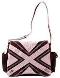 Hannah's Messenger Bag Chocolate/Pink