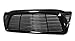 R&L Racing 05 06-10 Compatible with Toyota Tacoma Black Horizontal Style Front Hood Bumper Grill Grille Abs