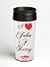 16 oz. Double Wall Insulated Tumbler with I Love John F. Kerry - Paper Insert