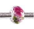 Pandora Style Charm Bead (Z62) Murano Lampwork Glass (14mm x 10mm) (fits Troll too)