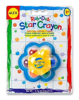 Childrens Toyshop  Toys : Star Crayon in the Tub