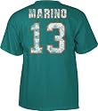 Reebok Miami Dolphins Dan Marino Name and Number T-Shirt