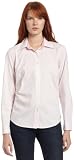 Izod Womens Solid Button Down Shirt