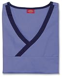 Dickies Hip Flip Contrast Neck Trimmed Scrub Top (XS-XL) in Assorted Colors.