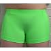 Gemsports Neon Green Compression Shorts (Size/Inseam=4-Inch Large)
