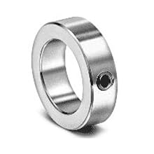 Climax Metal Setscrew Shaft Collar, Lightweight, Zinc-Plated Steel