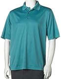 PGA Tour Men's Short Sleeve Poly Performance Golf Solid Shirt, Rhapsody, X-Large
