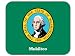 US State Flag - Mukilteo, Washington (WA) Mouse Pad