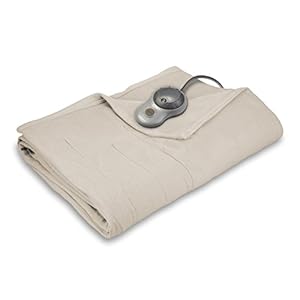 Amazon.com - Sunbeam Quilted Fleece Heate