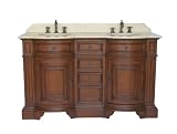 60″ Kleinburg Double Sink Bathroom Vanity – Model L-33130M