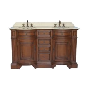 60 Kleinburg Double Sink Bathroom Vanity - Model L-33130M by Chans Furniture
