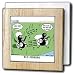 Rich Diesslin KNOTS Scout Cartoons - Kamp Knots Canoe Adventure - Fly Fishing - Tile Napkin Holders