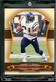 2007 Donruss Classic #81 LaDainian Tomlinson San Diego Chargers Football Card - Mint Condition - Shipped In Protective Display Case !