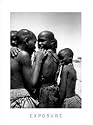Village Children of Virei Angola Art Poster Print by Raymond Depardon, 24x32
