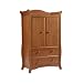 Baby : Stork Craft Aspen Armoire Chest in Cognac