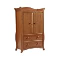 Stork Craft Aspen Armoire Chest in Cognac