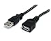 StarTech
3
feet
USB
2.0
Extension
Cable
A
to
A
-
M/F
-
Black