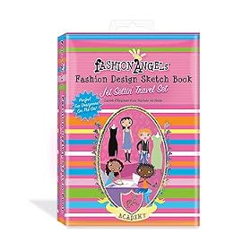 Jet Settin' Travel Fashion Design Sketch Book Set
