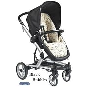 Peg Perego Skate Stroller - Bubbles Black