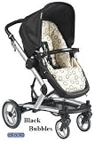 Peg Perego Skate Stroller - Bubbles Black