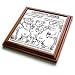 Londons Times Funny Cow Cartoons - Boring Cows aka Milk Duds - Trivets