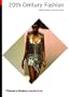 20th Century Fashion