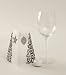 Stemware Glass LED Votive Holder with Shade