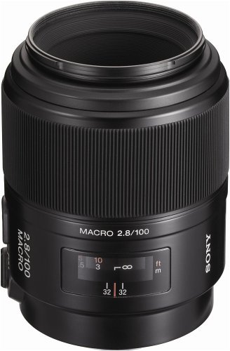 Sony 100mm f/2.8 Macro Lens for Sony Alpha Digital SLR Camera