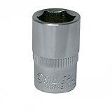 Silverline 13mm 1 4" Drive Chrome Vanadium Metric Hex Socket