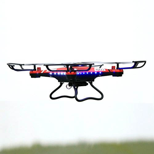 Imagen 3 de COOCHEER JJRC H8D RC Quadcopter Drone Helicóptero con Transmisor FPV Monitor de Tiempo Real Transporte Vídeo Modo sin Cabeza, 5,8 g de 2MP HD de la Cámara