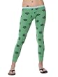 Primp Leggings -Wagon Wheel in Kelly