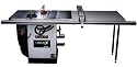 DELTA 36-L51X-BC50 10-Inch Left Tilt 5-Horsepower Cabinet Saw with 50-Inch Biesemeyer Fence, 2 Cast Iron Extension Wings, Table Board, and Legs, 230-Volt 1-Phase