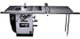DELTA 36-L51X-BC50 10-Inch Left Tilt 5-Horsepower Cabinet Saw with 50-Inch Biesemeyer Fence, 2 Cast Iron Extension Wings, Table Board, and Legs, 230-Volt 1-Phase