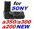 Vertical Battery Grip for Sony Alpha A200 A300 A350 SLR - VG-B30AM Compatible