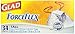 Glad ForceFlex Tall Kitchen Drawstring Odor Shield-White-34 ct, 13 Gal