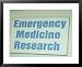 All Products : Emergency Medicine Research Sign in Hospital Framed Art Poster Print, 31x25