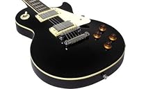 Epiphone Les Paul Standard Plain Top Electric Guitar, Ebony