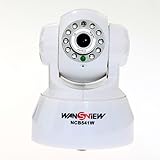 Wansview Wireless IP Camera Pan/Tilt/ Night Vision/ Internet Surveillance Built-in Microphone With Phone remote monitoring...