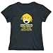 T-Shirt Womens Black " I don't want to. I don't have to. You can't make me. I'm the English Mastiff " Dogs