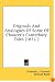 Originals And Analogues Of Some Of Chaucer's Canterbury Tales (1872-)