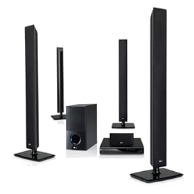 LG HT805TH  5.1 DVD Home Cinema System with 1080p Upscaling & USB Direct Recording