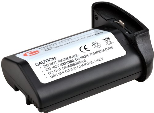 Carat Electronics Lithium-Ion Akku f&uuml;r Digitalkameras (Canon LP-E4, 11,1V, 2200mAh)