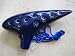 Utopia Ceramic Ocarina Dark Blue Soprano G Key High temperature Kiln Treated good Hardness Endurability