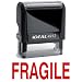 FRAGILE Red Office Stock Self-Inking Rubber Stamp