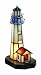 Light House/Tiffany Accent Lamp, 7W B Type