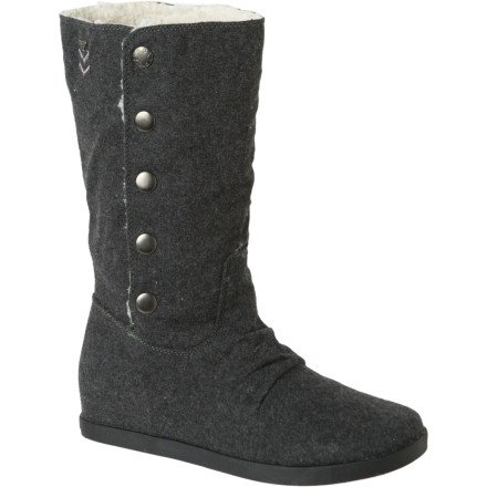 Roxy Mayfair Boot - Women's Charcoal, 9.0