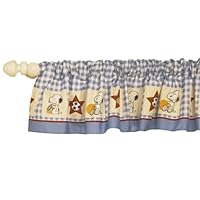 Bedtime Originals Champ Snoopy Window Valance, Blue